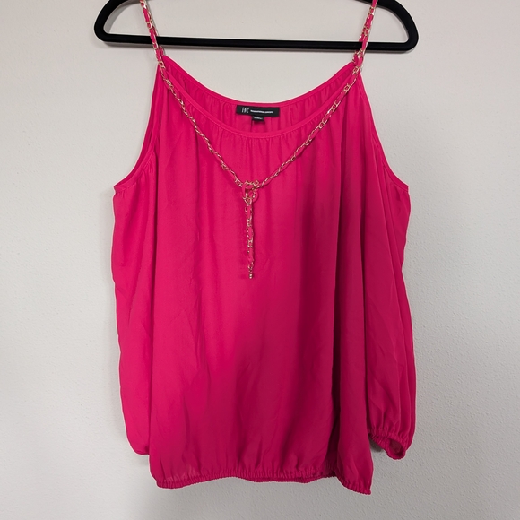INC International Concepts Fuchsia Camisole - Picture 1 of 3